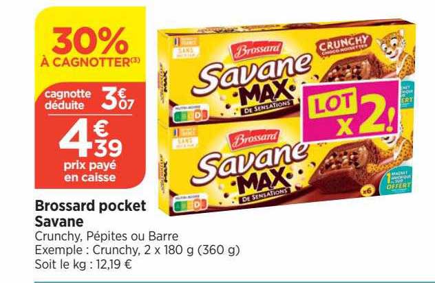 brossard packet savane