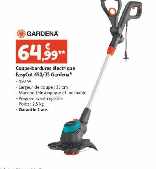 coupe-bordures électrique easyCut 450-25 gardena