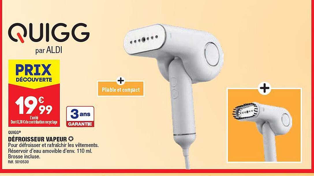 Défroisseur Vapeur Quigg