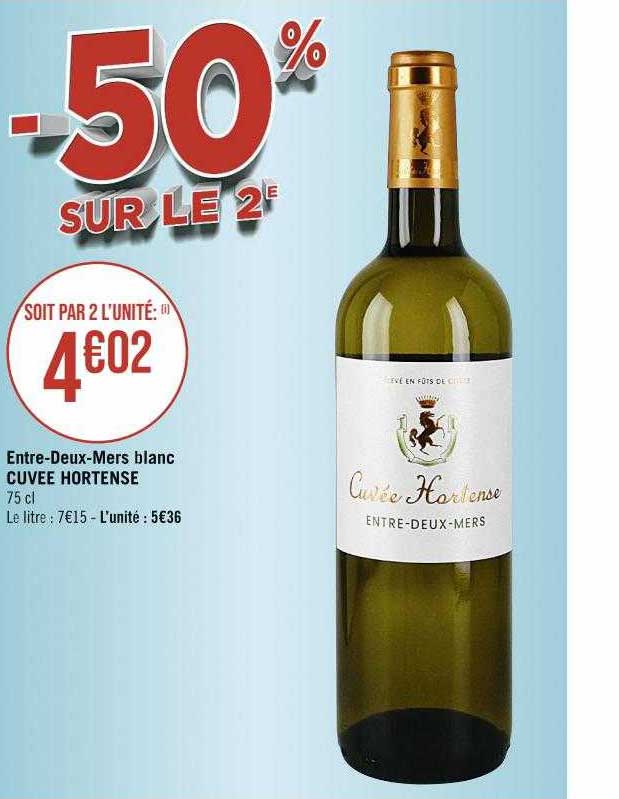 entre-Deux-Mers blanc cuvée hortense
