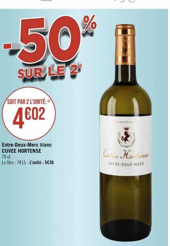 entre-deux-mers blanc cuvée hortense