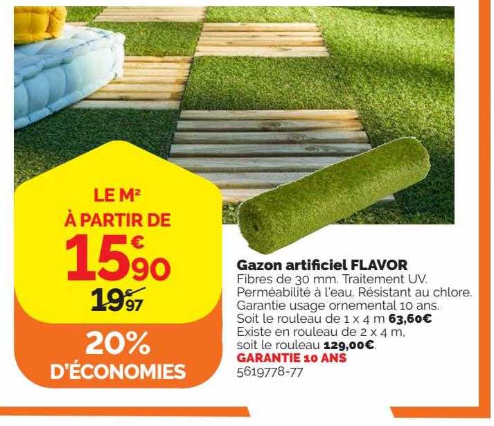 gazon artificiel flavor