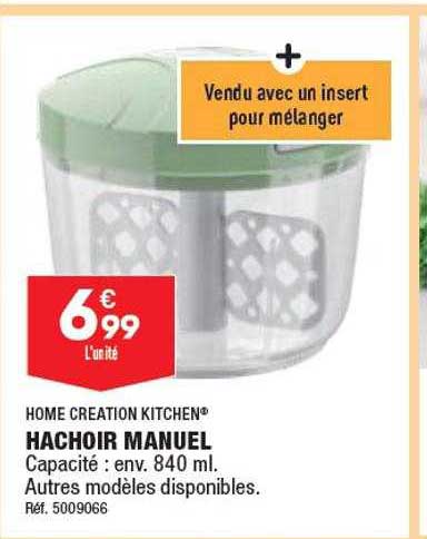 Hachoir Manuel Home Creation Kitchen