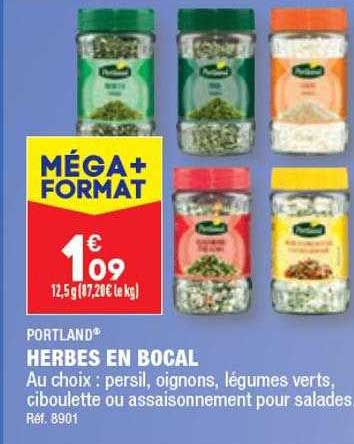 Herbes En Bocal Portland