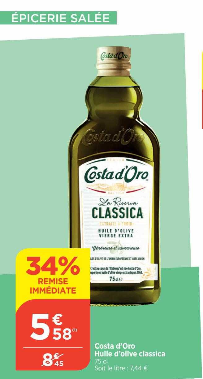huile d'olive classica costa d'oro