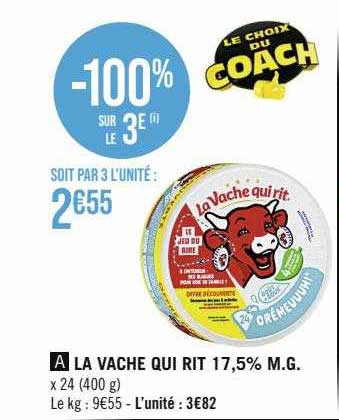 la vache qui rit 17,5% m.g.
