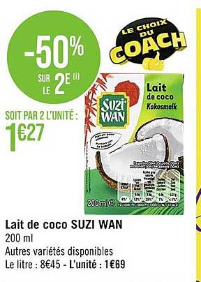 lait de coco suzi wan