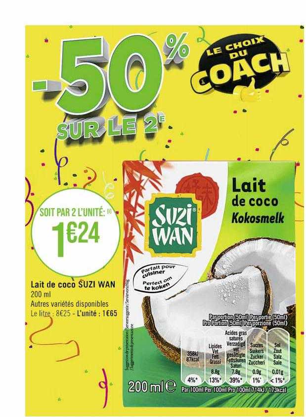lait de coco suzi wan