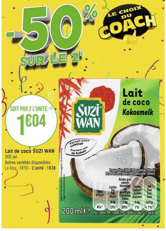 lait de coco suzi wan