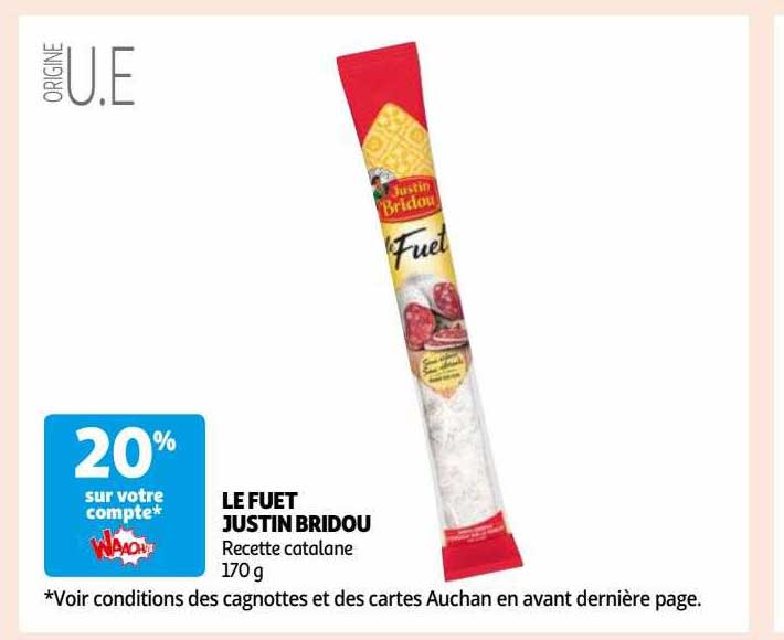 le fuet justin bridou