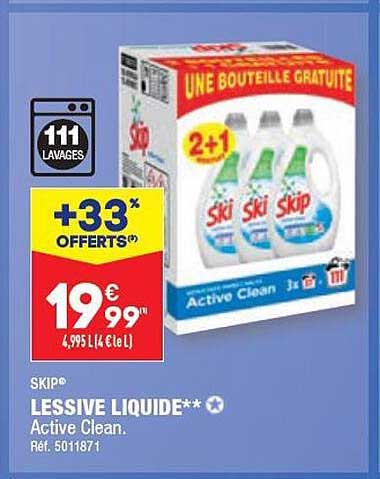 Lessive Liquide Skip