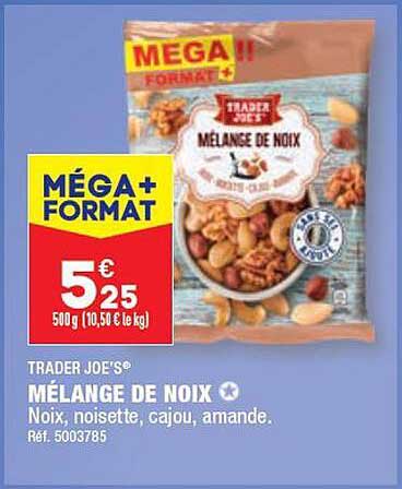 mélange de noix trader joe's