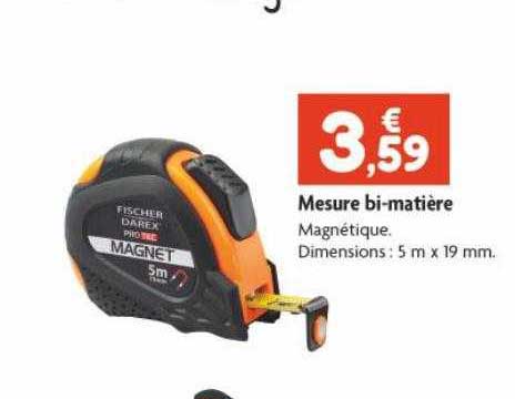 mesure bi-matière