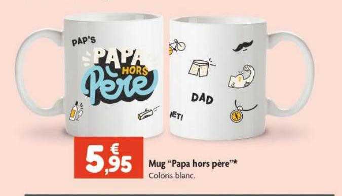 Mug "papa Hors Père"