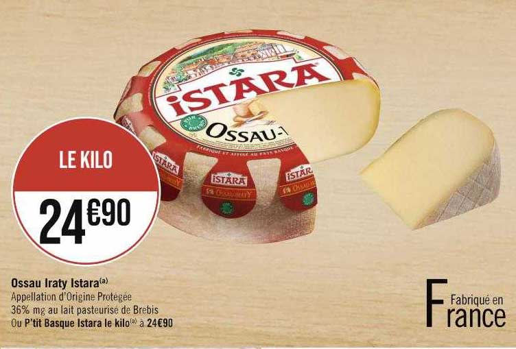 ossau iraty istara ou p'tit basque istara