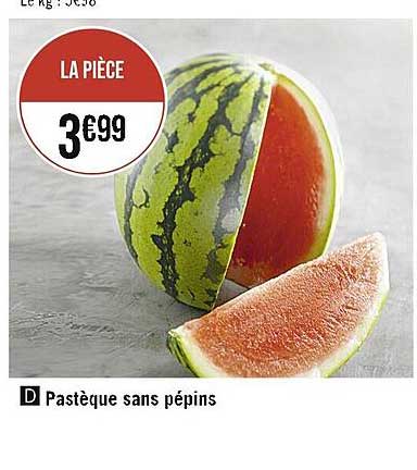 Pastèque Sans Pépins