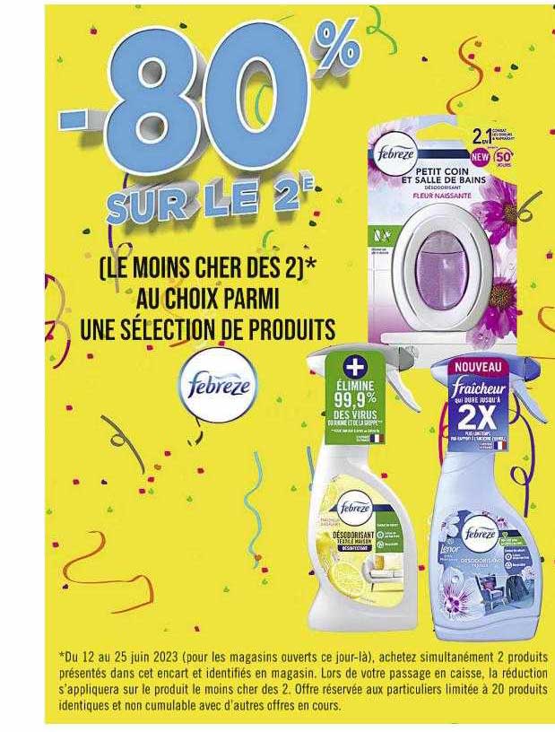 Produits Febreze