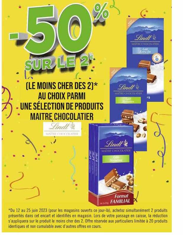 produits maître chocolatier lindt