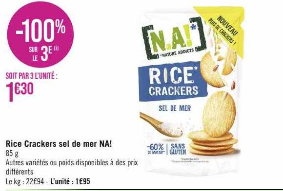 rice crackers sel d mer na!