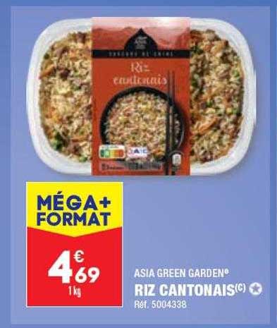 riz cantonais asia green garden