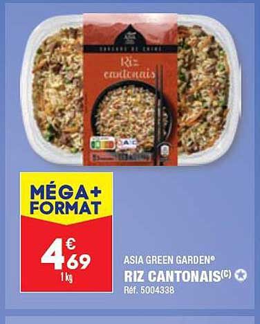 riz cantonais asia green garden