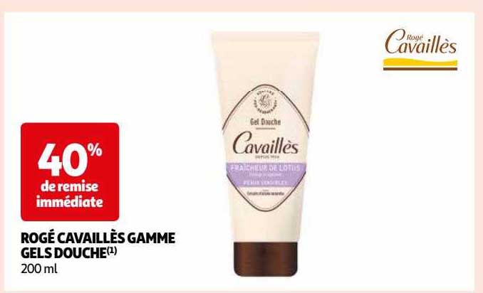 rogé cavaillès gamme gels douche