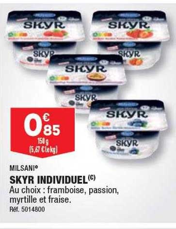 Skyr Individuel Milsani