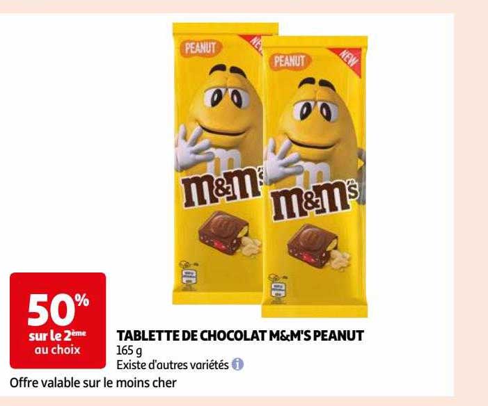 Tablette De Chocolat M&m's Peanut