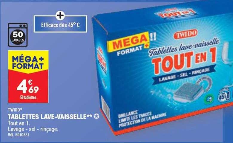 tablettes lave-vaisselle twido