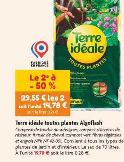 terre idéale toutes plantes algoflash