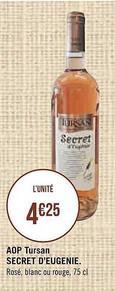 Aop Tursan Secret D'eugenie