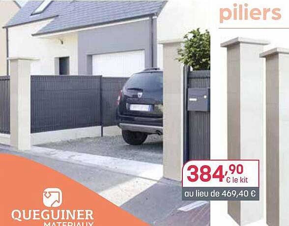 piliers queguiner matériaux