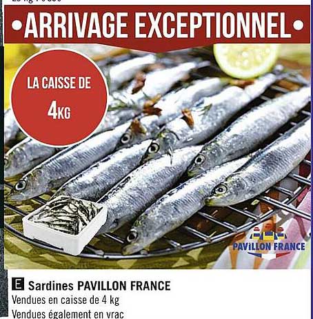 sardines pavillon france