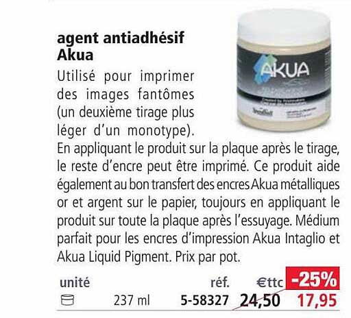 agent antiadhésif akua