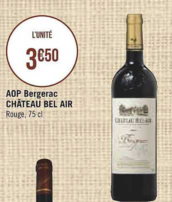 aop bergerac château bel air