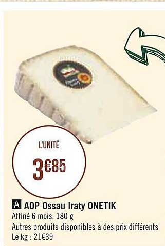 aop ossau iraty onetik