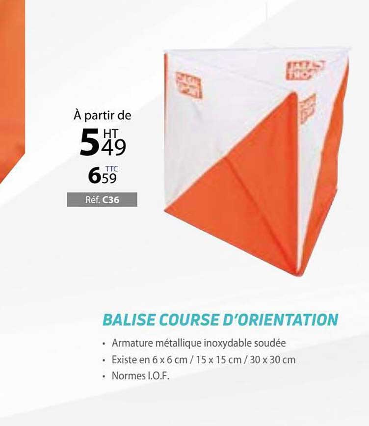 balise course d'orientation