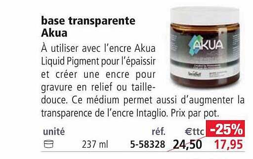 base transparente akua