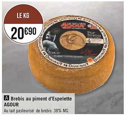 brebis au piment d'espelette agour