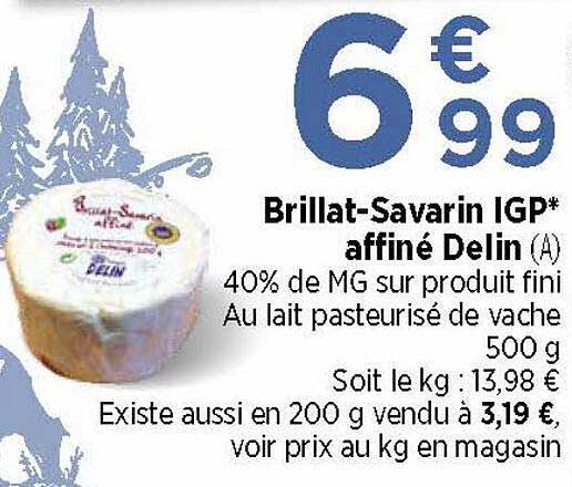 brillat-savarin igp affiné delin