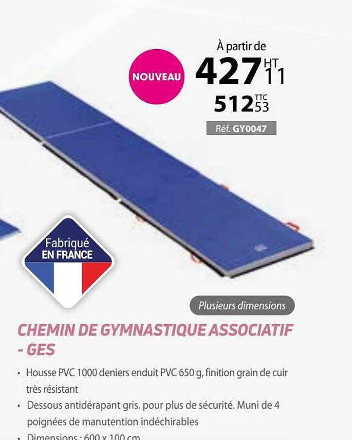 chemin de gymnastique associatif - ges
