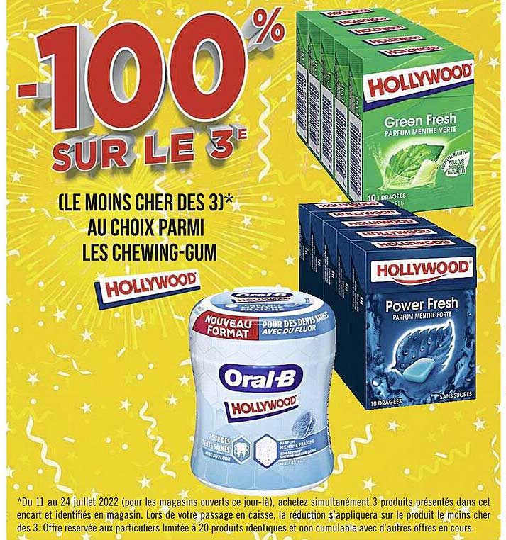 chewing-gum hollywood