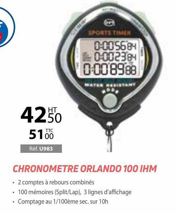 chronomètre orlando 100 ihm