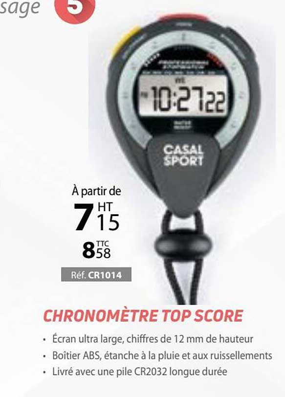 chronomètre top score