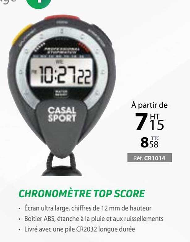 chronomètre top score