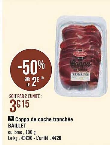 Coppa De Coche Tranchée Baillet