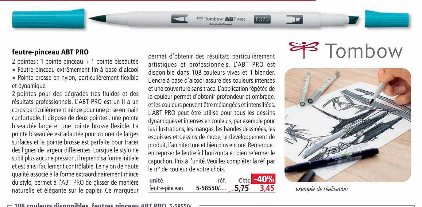 feutre-pinceau abt pro