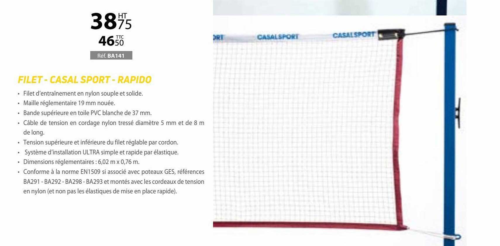 filet - casal sport - rapido