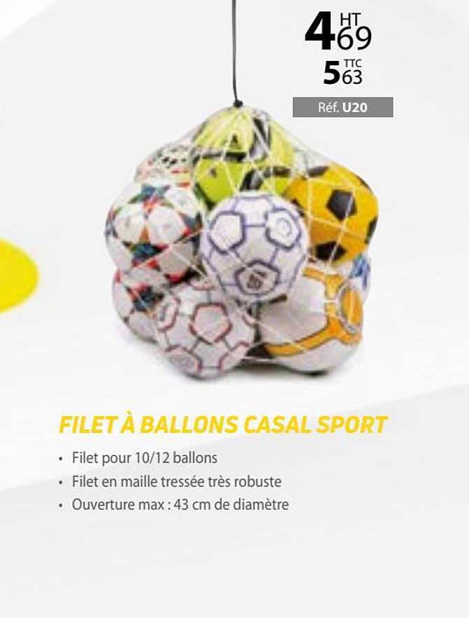 filet à ballons casal sport