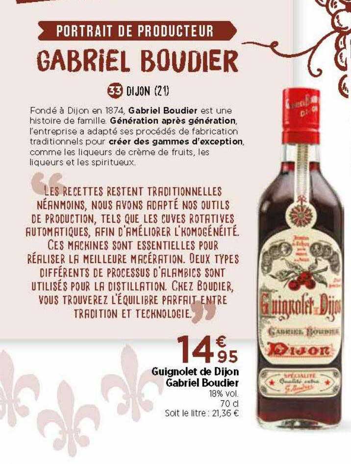 guignolet de dijon gabriel boudier